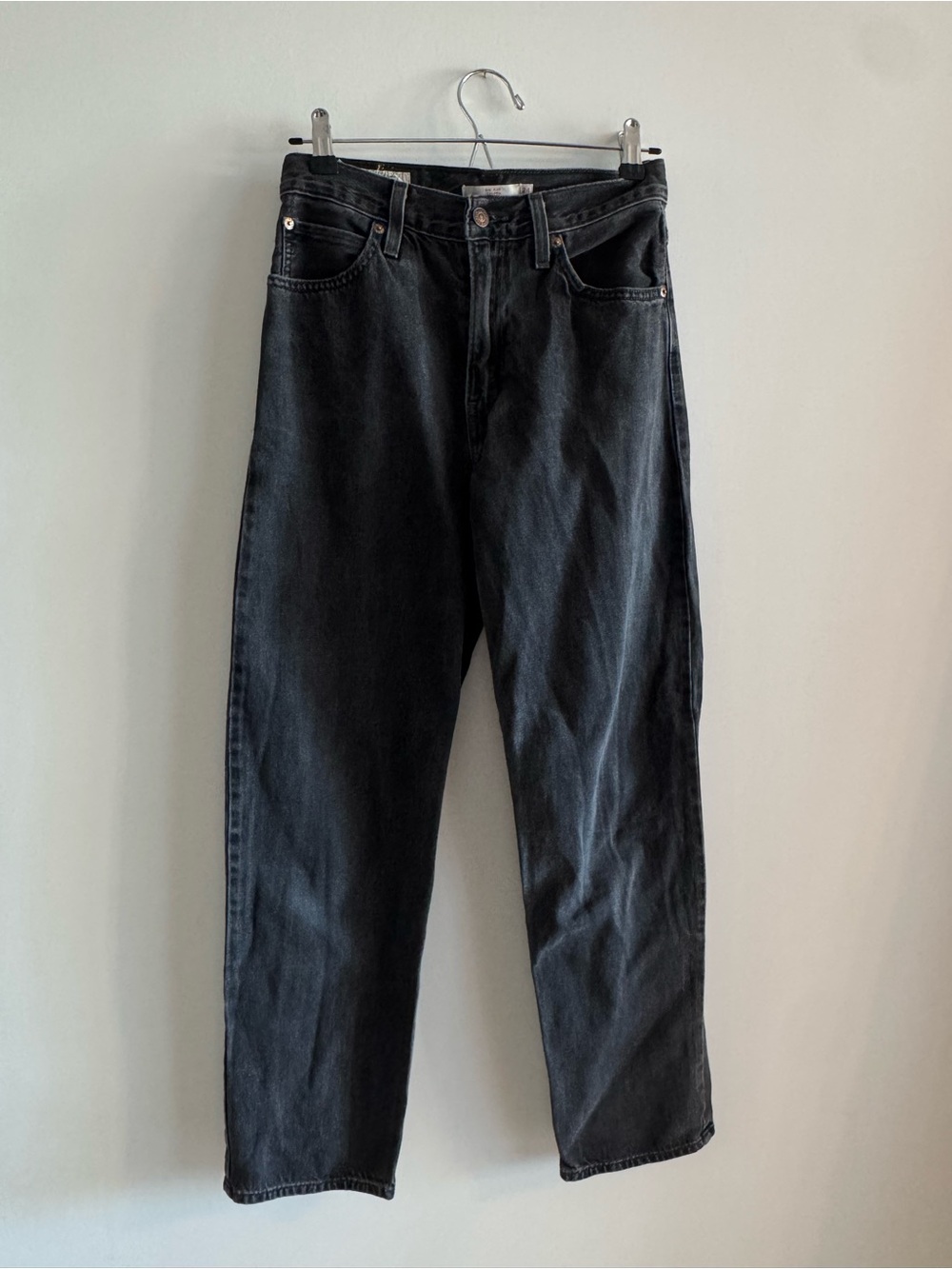 Levi's Dad Jean Straight Leg Faded Black Waist 24